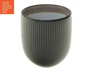 Keramikkop med riflet design (str. 10x9 cm)