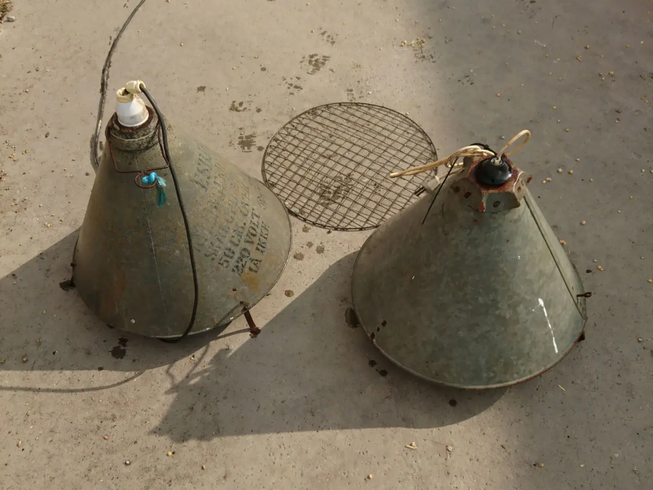 Billede 1 - Varme lampe grise