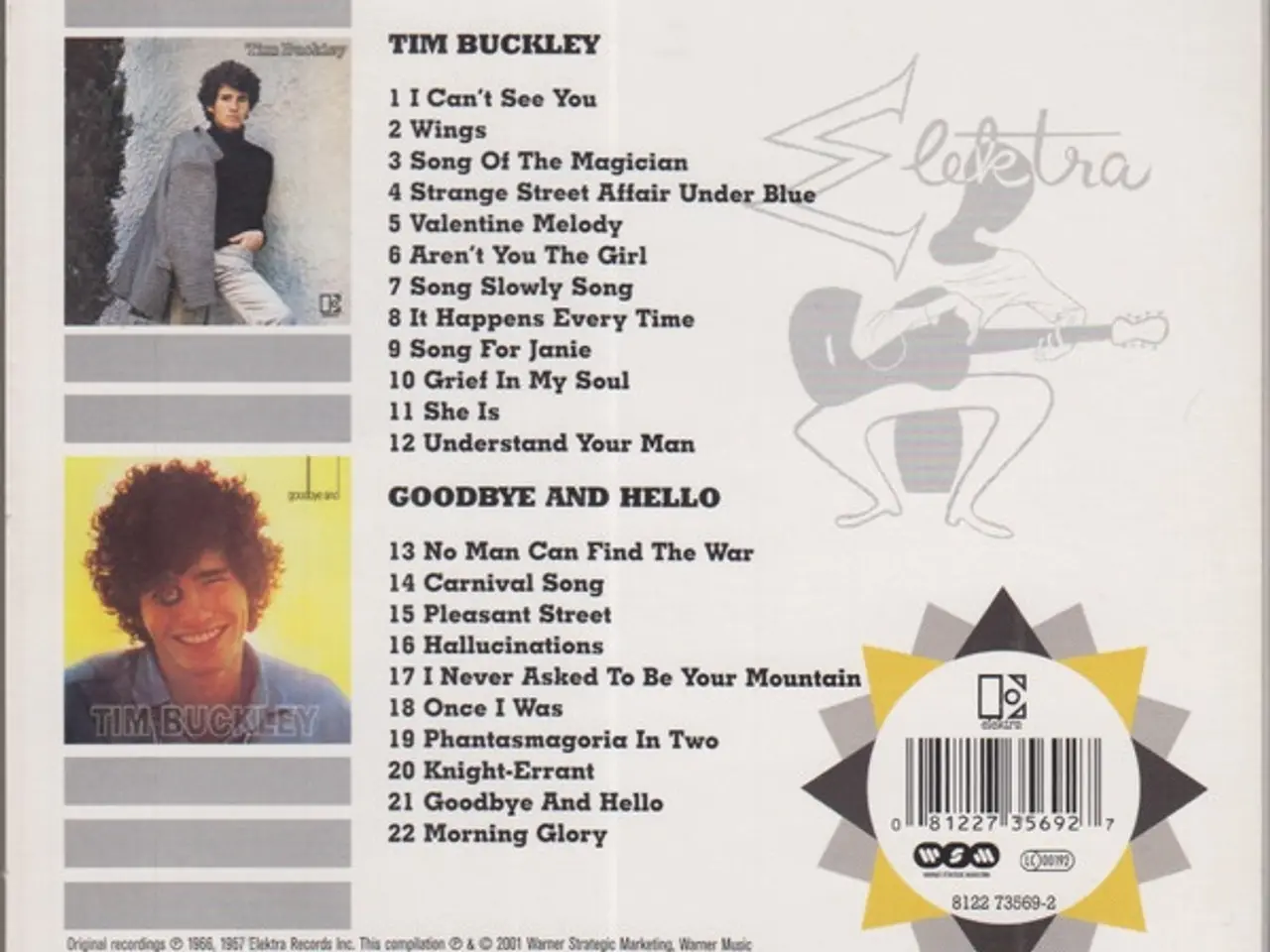 Billede 2 - Tim Buckley – Tim Buckley & Goodbye And Hello – CD
