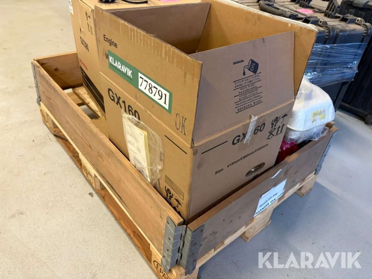 Billede 1 - Motor Honda GX160 - 1 styk