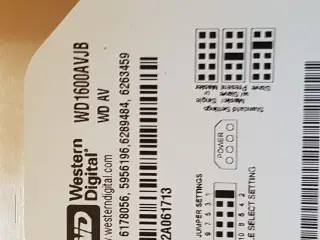 WD1600avjb 160GB 3.5" IDE hdd