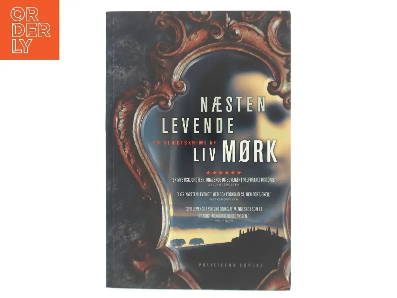 Billede 1 - Næsten levende : en slægtskrimi af Liv Mørk (Bog)