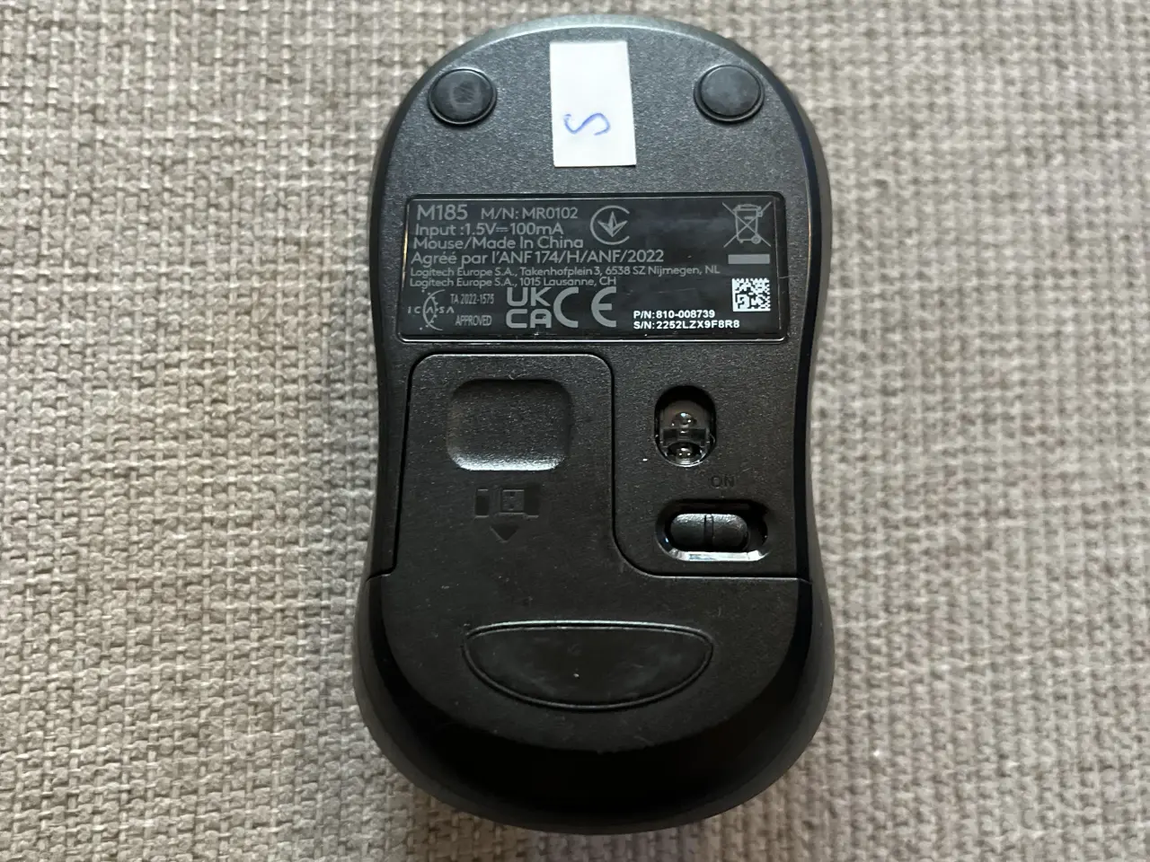 Billede 4 - Logitech M185 trådløs mus med USB-modtager