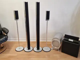 Argon 5.1 Højttalersæt - Surround + Subwoofer