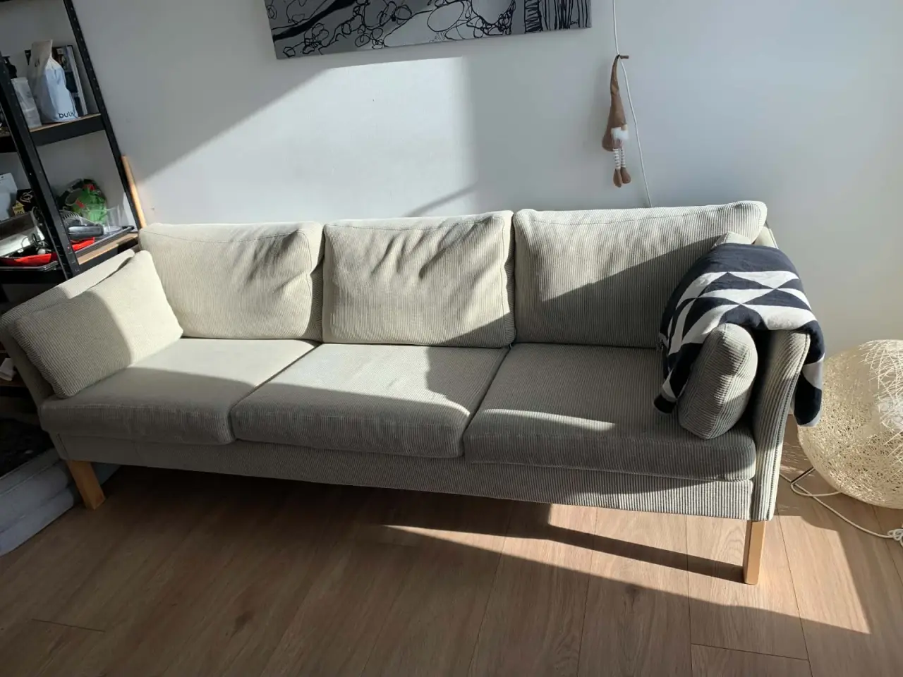 Billede 4 - Søren Lund sofa med lyst betræk