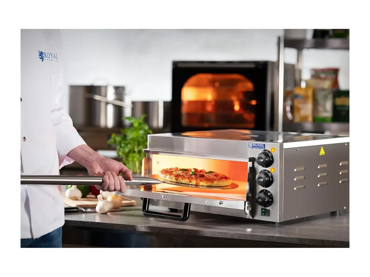Billede 6 - Elektrisk Pizzaovn 40 cm – 2000 W