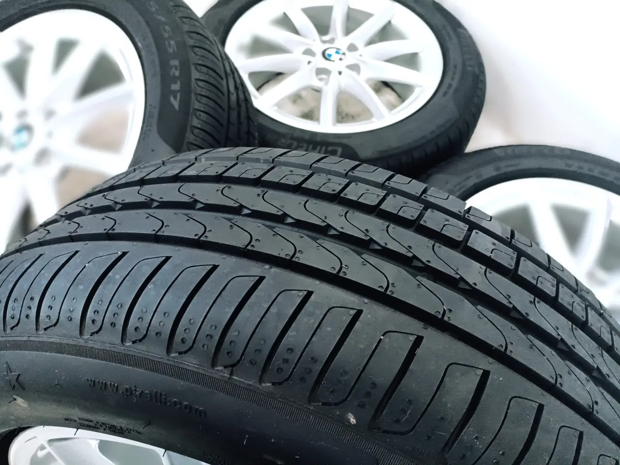 Billede 7 - 5x112 17" ET52 nav 66,6ø BMW sommersæt inkl.TPMS (
