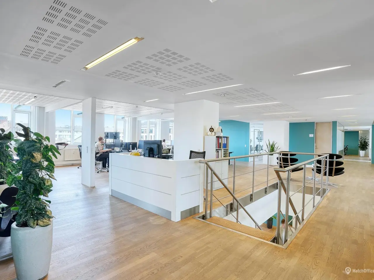 Billede 5 - Centrale og effektive kontorer med adgang til tagterrasse og parkering