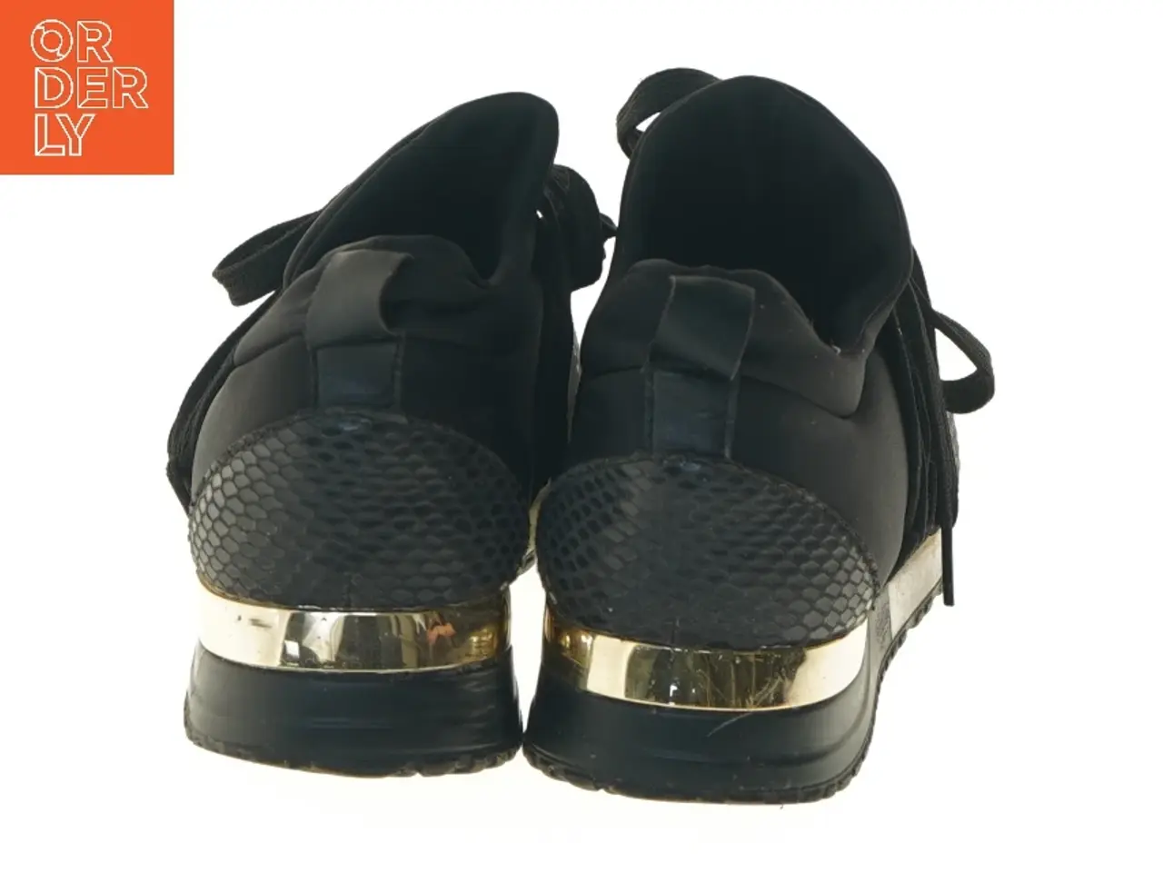 Billede 4 - Sorte sneakers i størrelse 38 (str. 38 )
