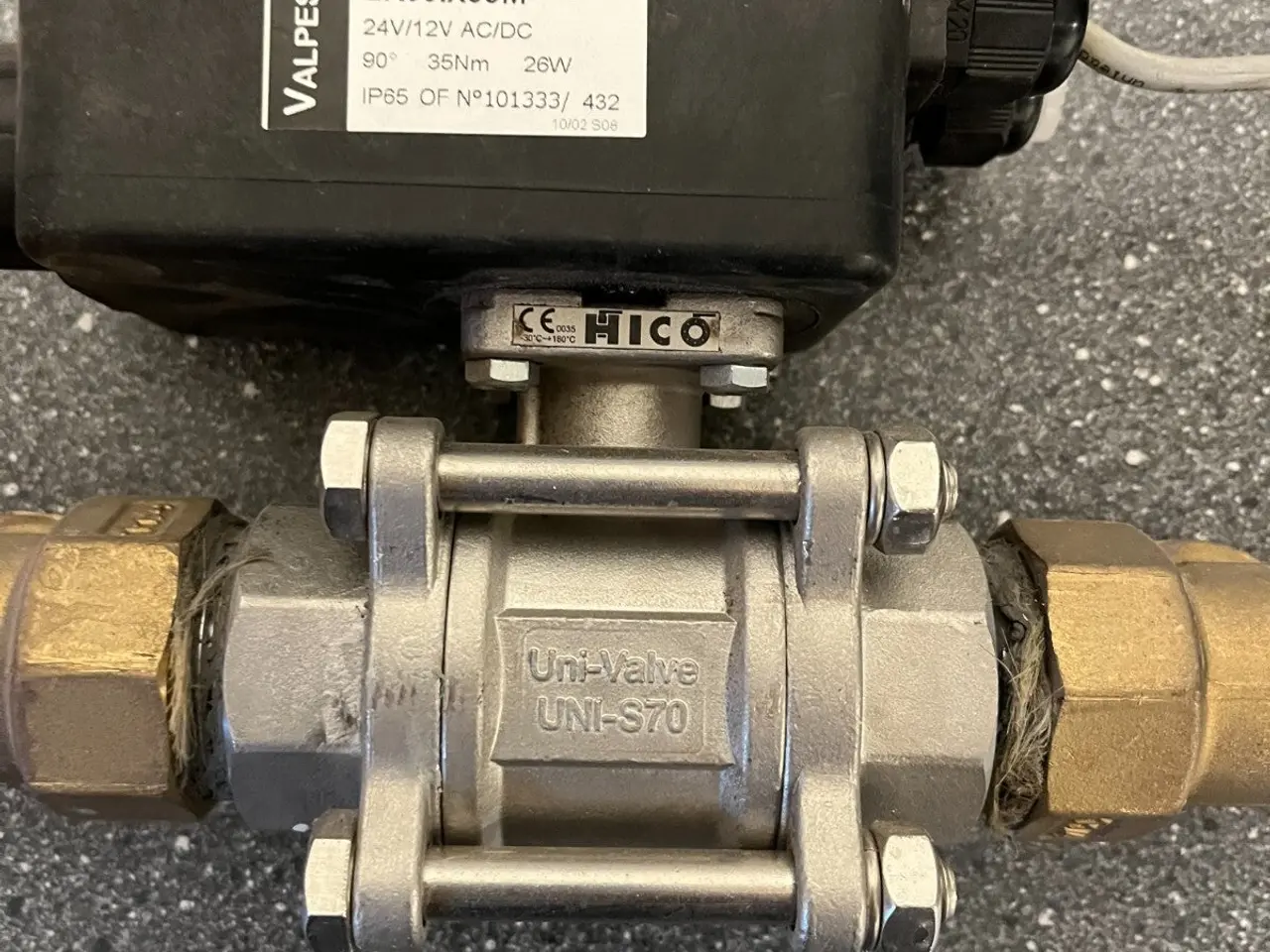 Billede 3 - Valpes ER35.X53M Electric Actuator med Uni-ventil