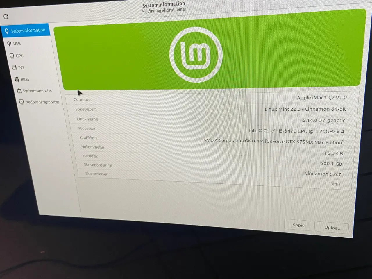 Billede 2 - IMAC stor computer 