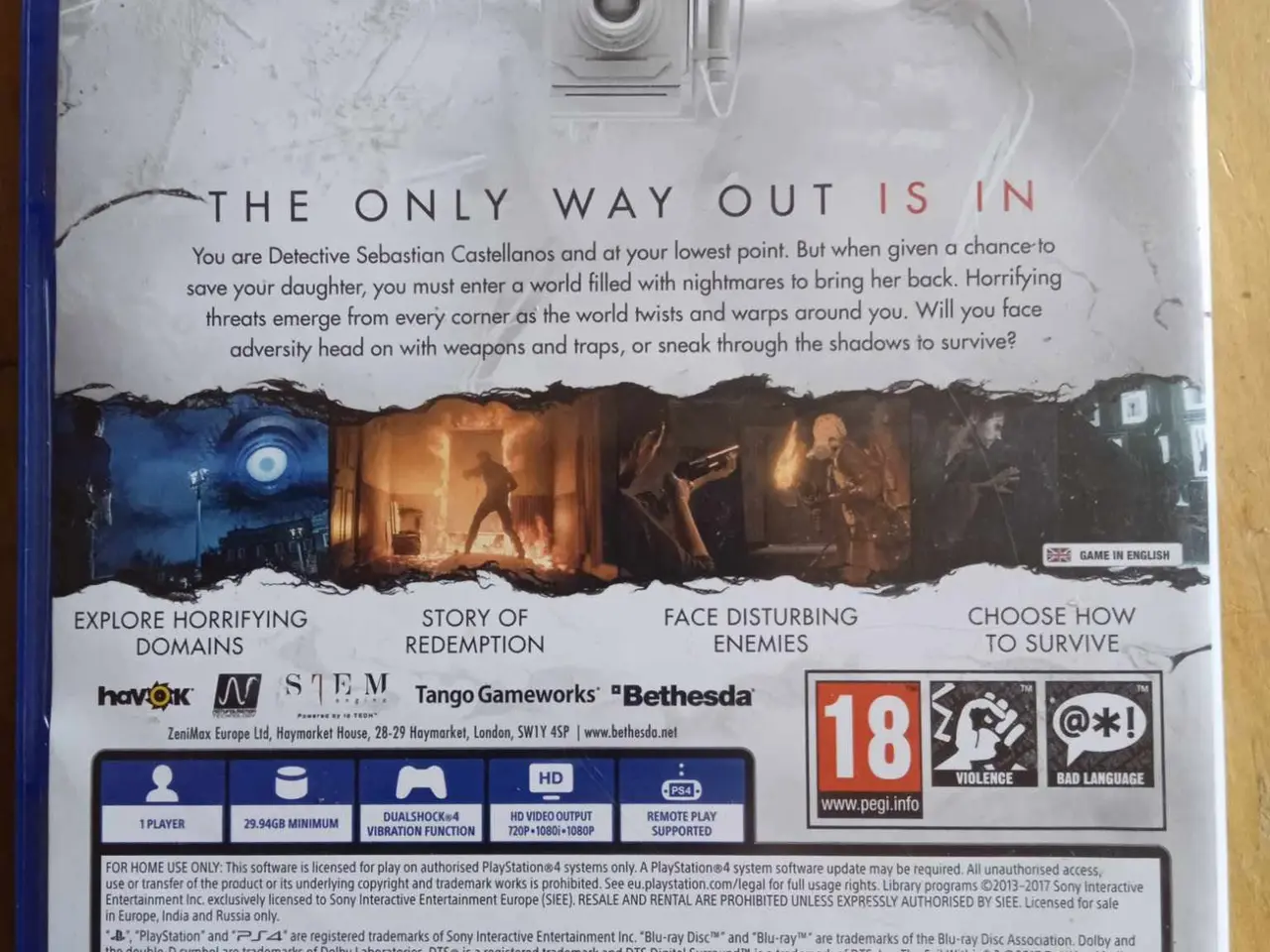 Billede 6 - horror-spil pakke ps3/ps4 - 6 spil samlet