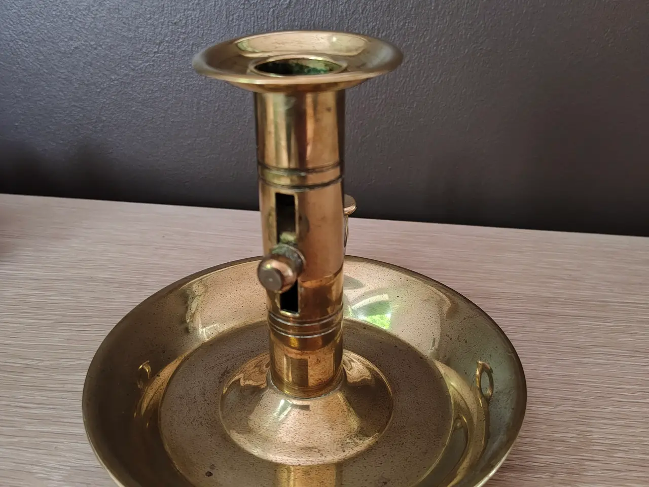 Billede 4 - Fin messing kammerstage