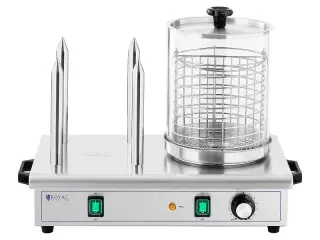 Fransk hotdog-maskine – 650 W – 4 varmespyd