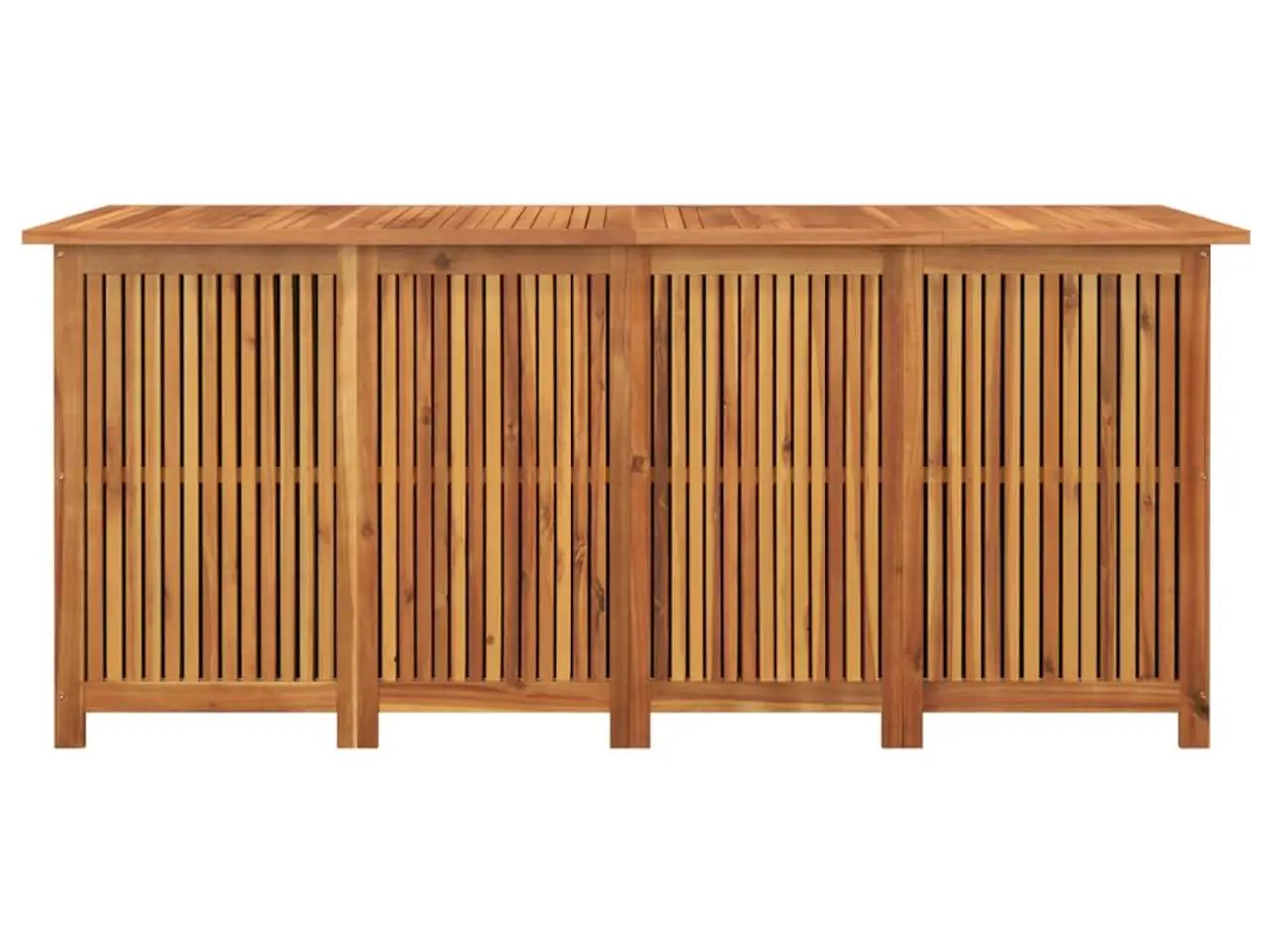 Billede 4 - Opbevaringsboks til haven 175x80x75 cm massivt akacietræ