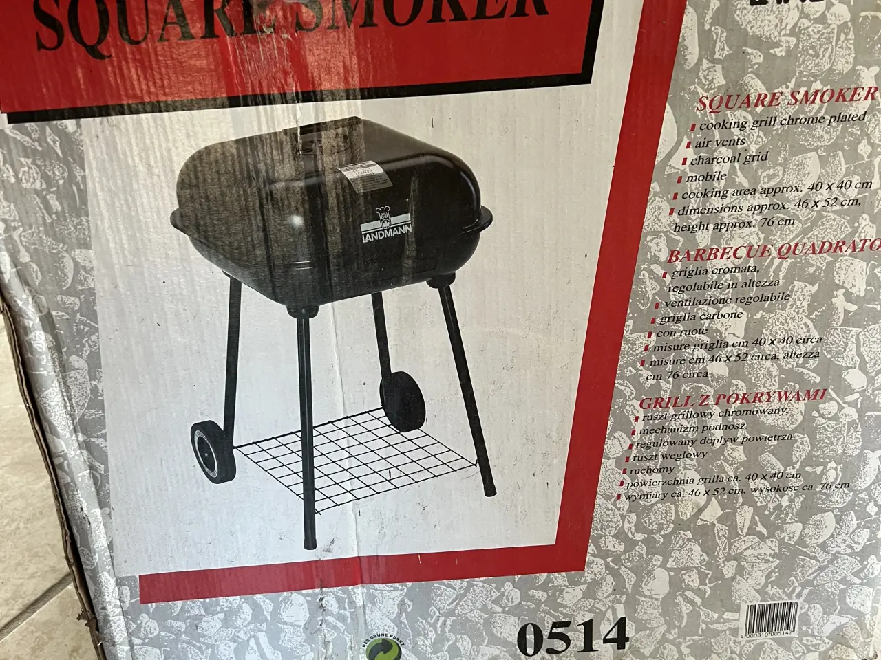 Billede 1 - Ny smoker grill