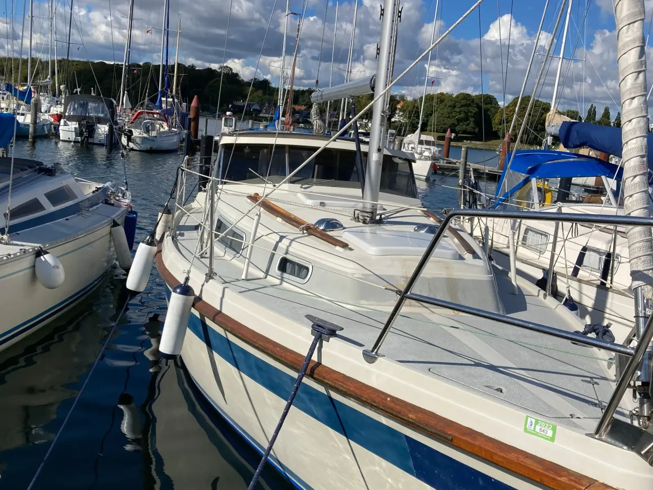 Billede 1 - Velholdt LM 28 motorsejler sælges - Ny pris