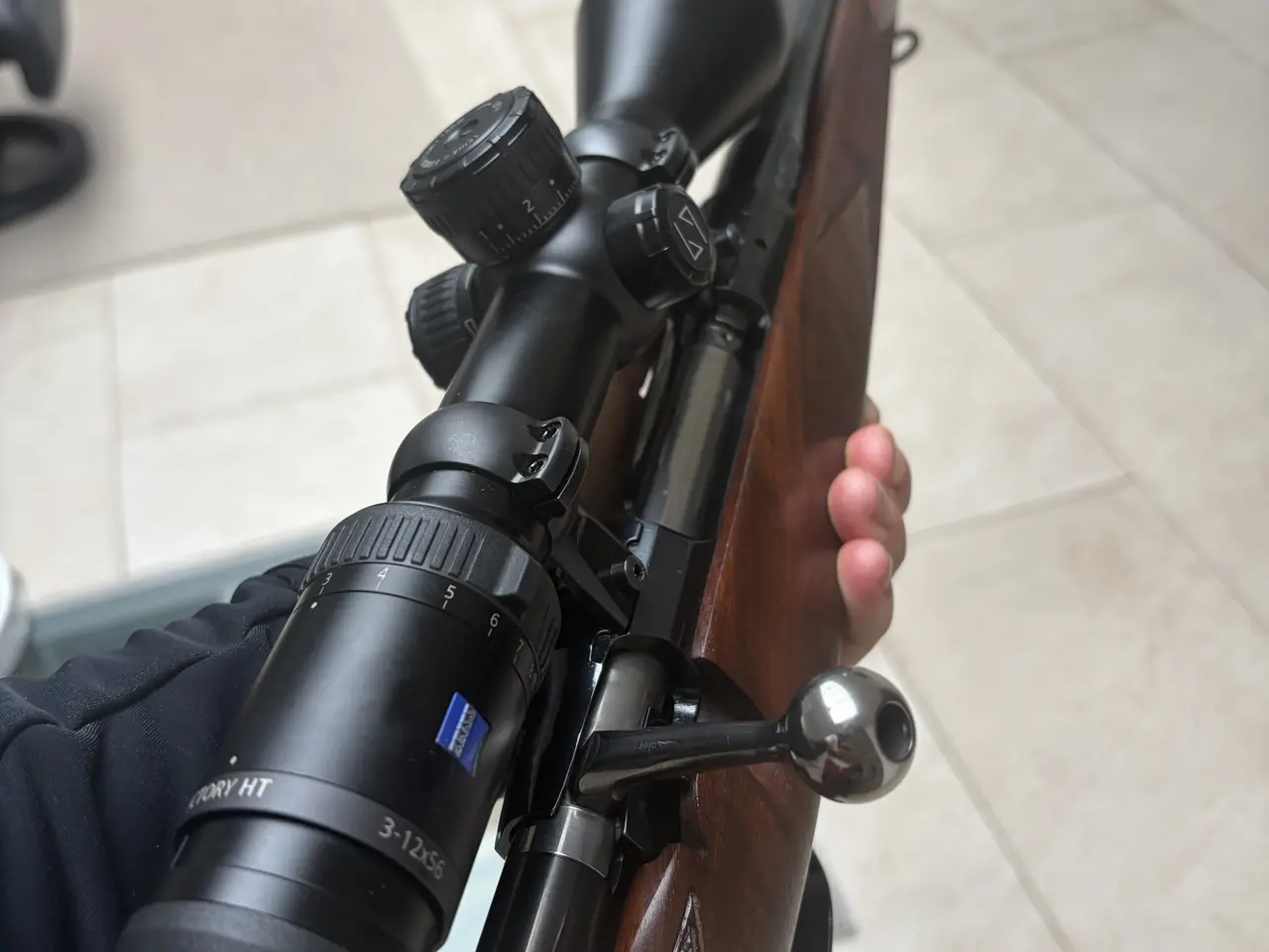 Billede 1 - Zeiss HT 3-12X56 med ASV kliktårn