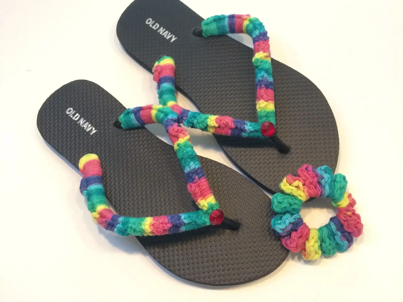 Billede 1 - Sandaler, LGBT, hår elatik, klip klapper