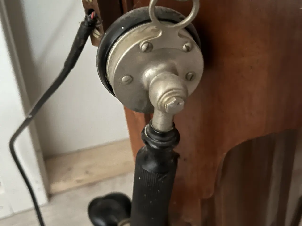 Billede 3 - Træ telefon/ældre væg telefon