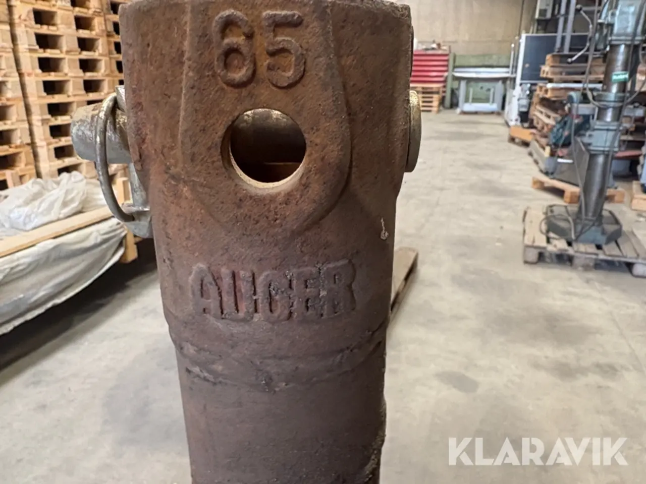 Billede 7 - Hydraulisk jordbor Auger Torque ED X1 med 3 Sneglebor og stativ