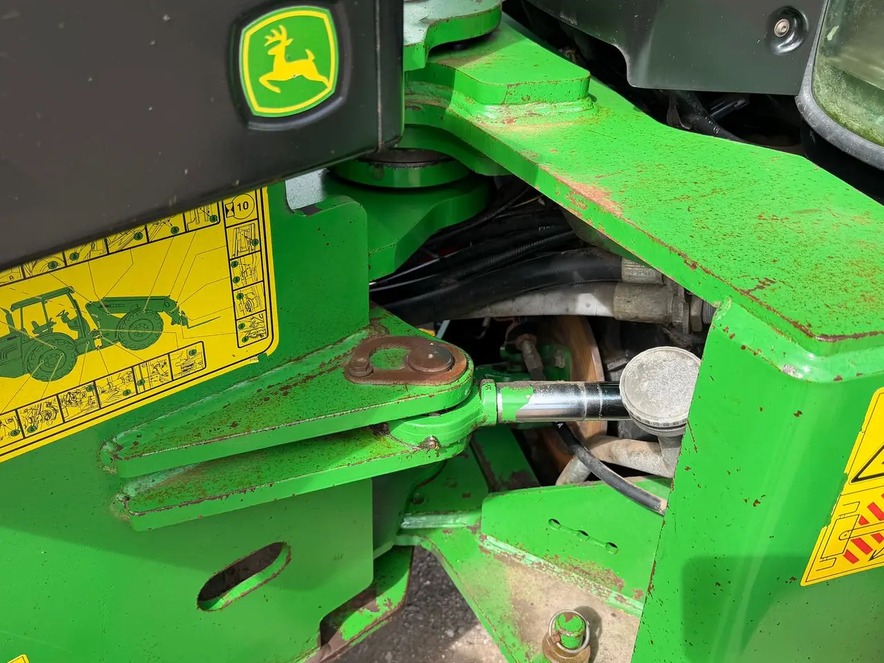 Billede 7 - John Deere 3800 Flot teleskoplæsser med gode hjul
