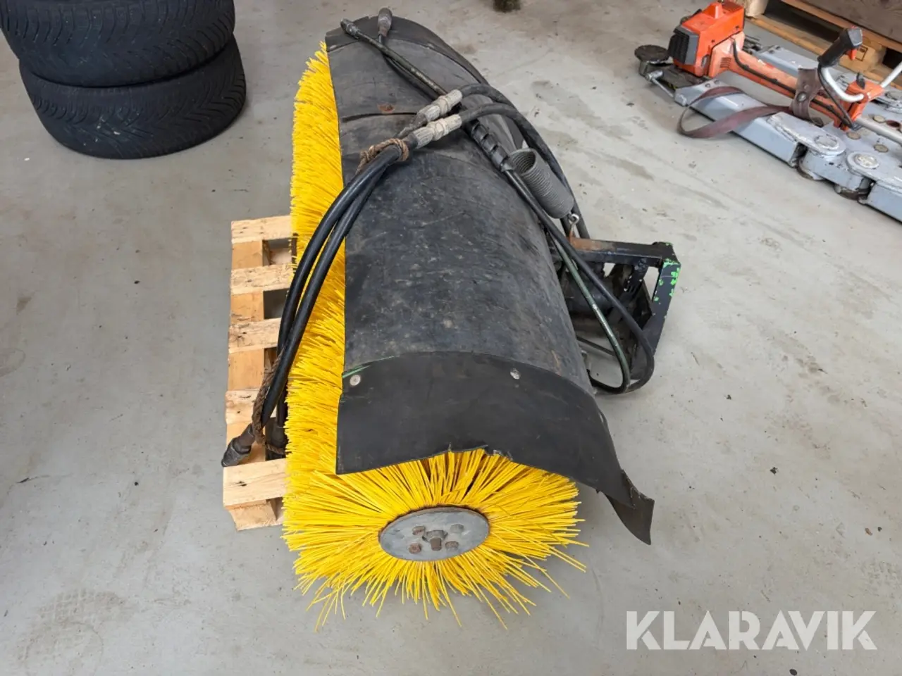 Billede 2 - Svingbar kost Egholm Hydraulisk