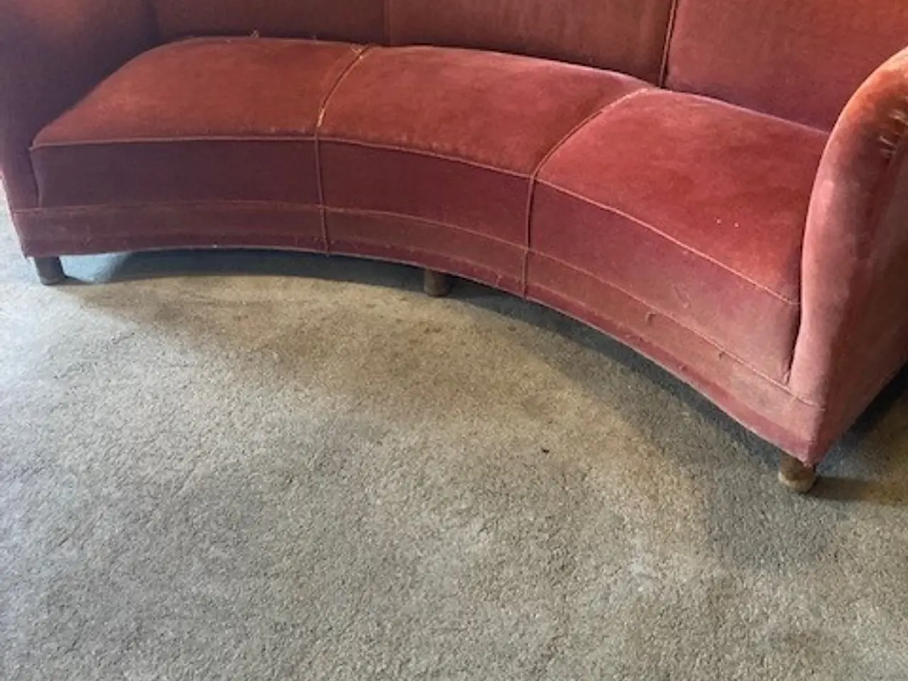 Billede 1 - Rød sofa