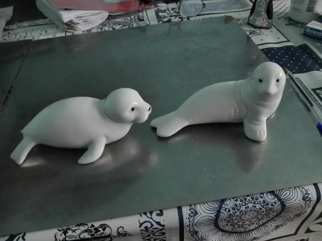 Billede 2 - Porcelæns sælhunde 