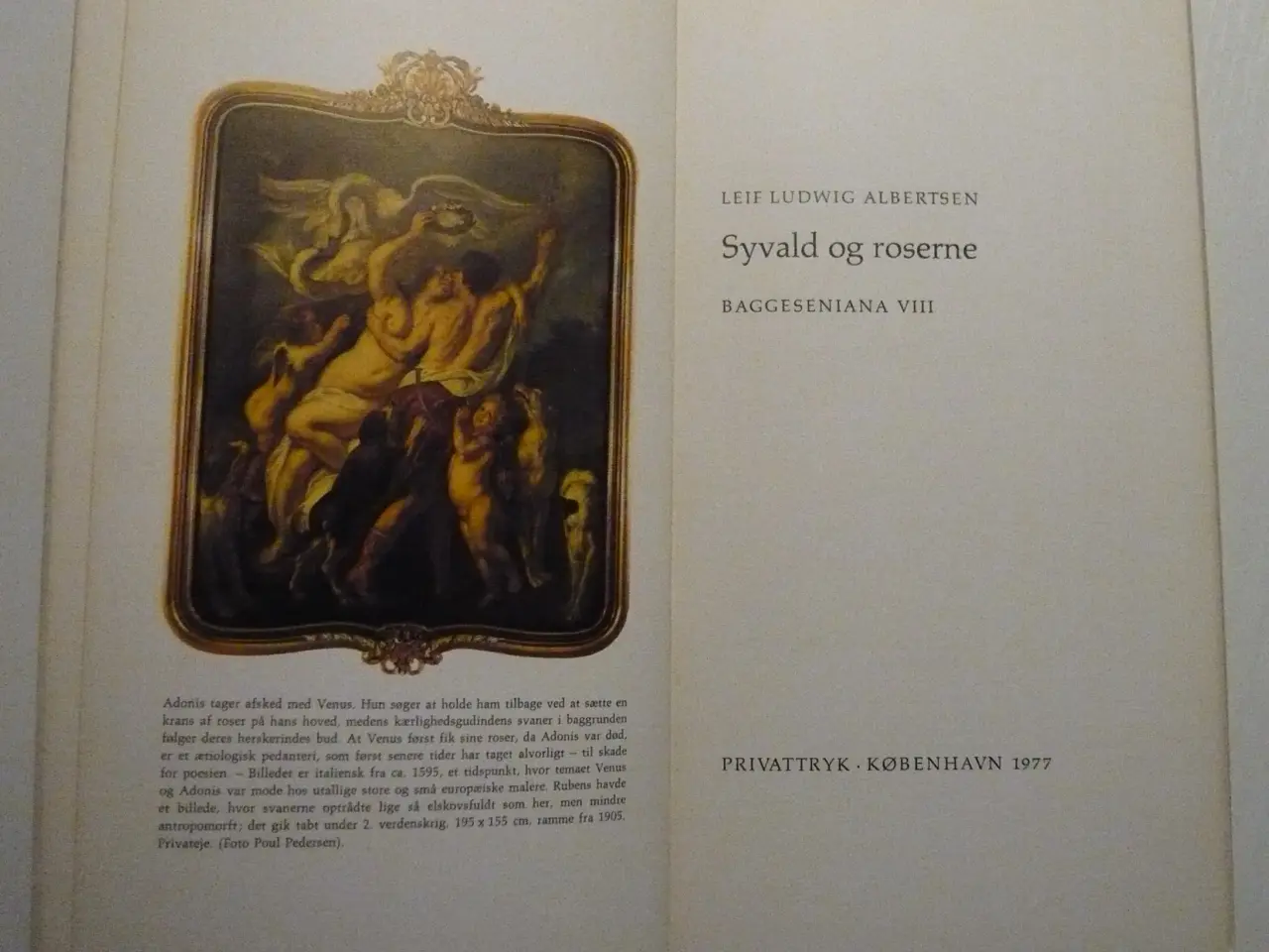 Billede 2 - Syvald og roserne af Leif Ludwig Albertsen