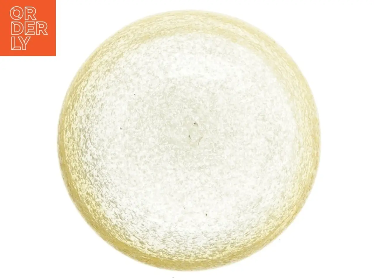 Billede 4 - Gul glasskål (str. 11 cm)