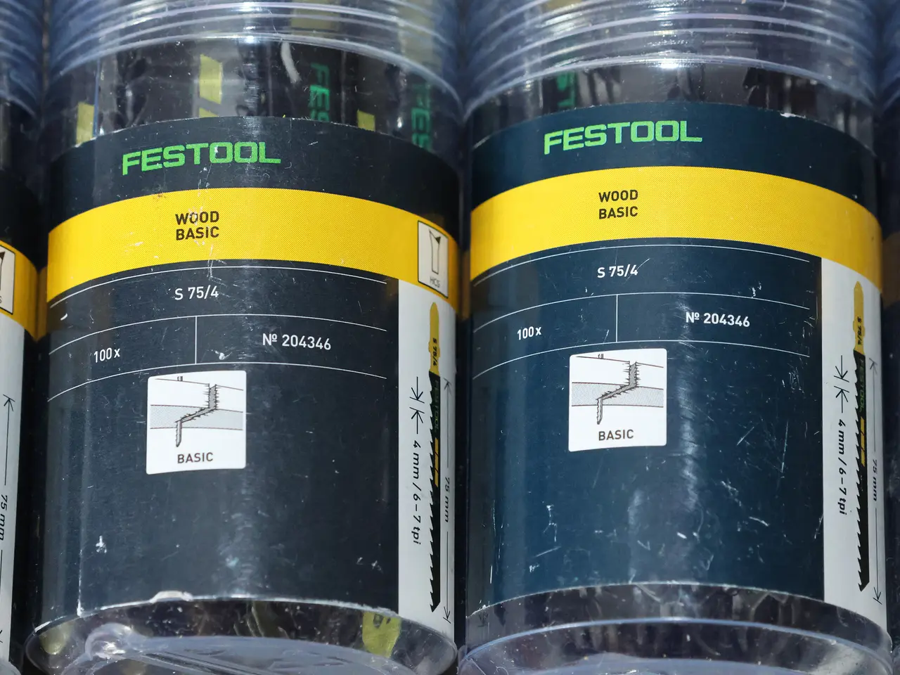 Billede 6 - Festool stiksavklinger, træ, metal, plast