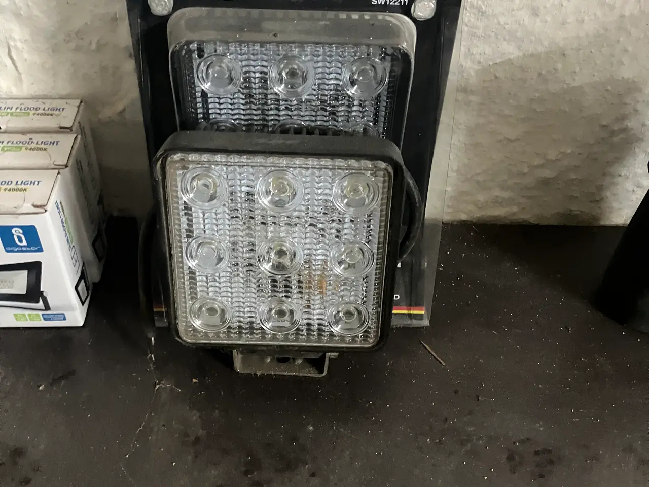 Billede 1 - 2 stk. LED arbejdslamper