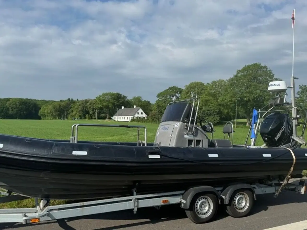 Billede 1 - RIB båd med trailer