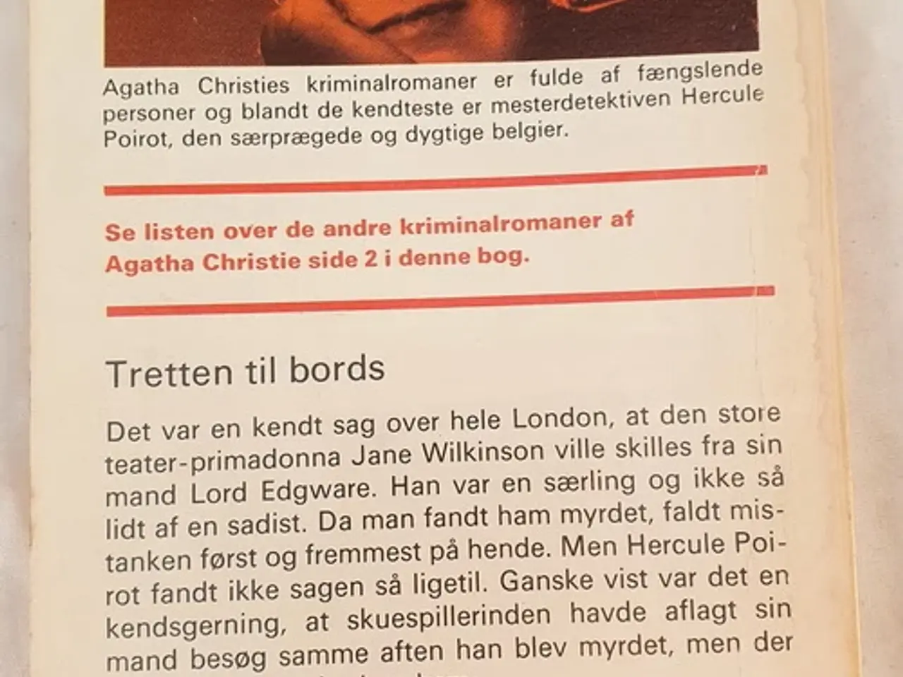 Billede 2 - Agatha Christie - Tretten til bords.