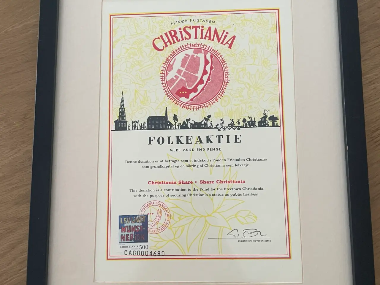 Billede 1 - Christina folkeaktie