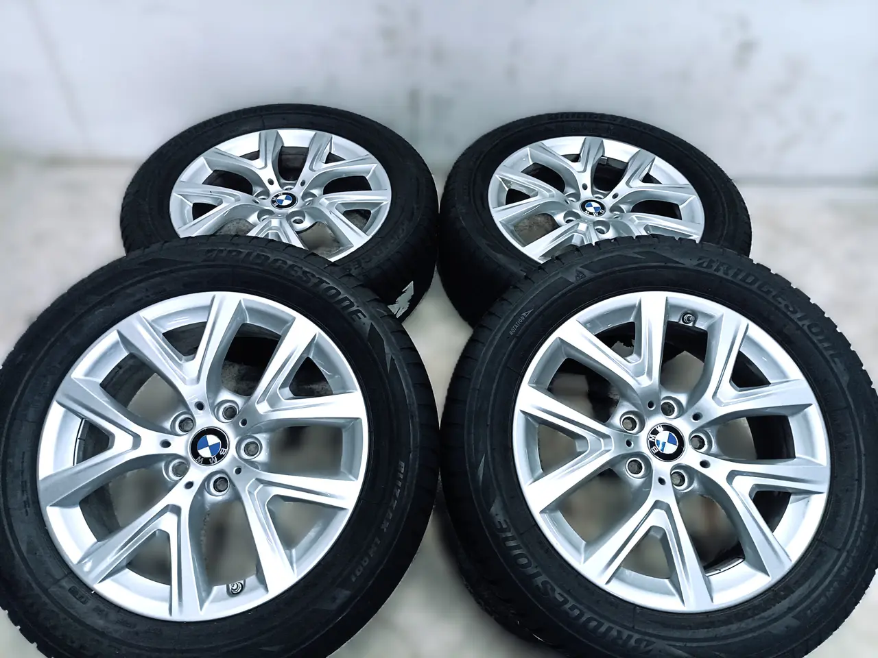 Billede 3 - 5x112 17" ET39 nav66,6ø BMW/MINI vinter fælge TPMS
