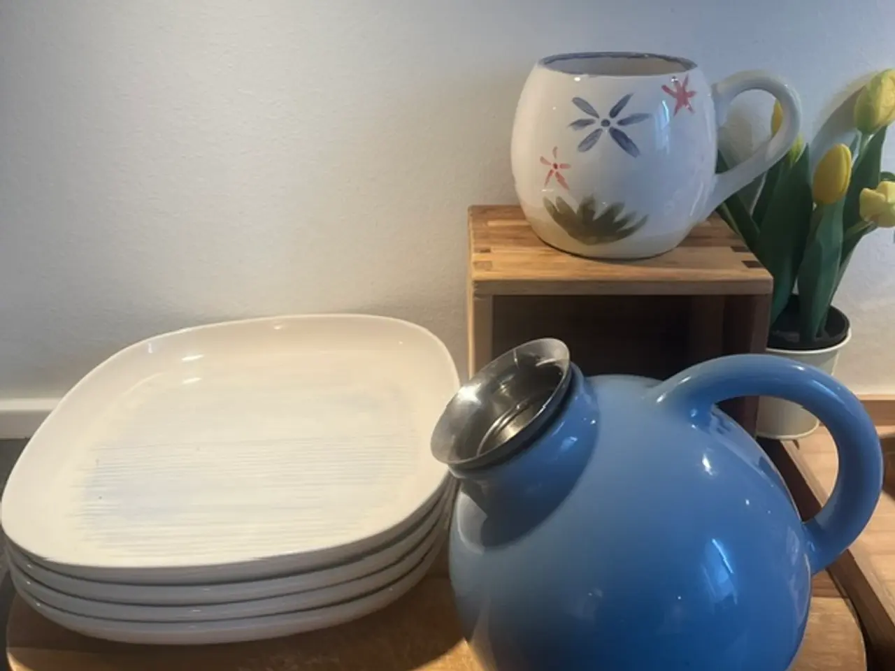 Billede 1 - Smukt stel & keramik: Broste, Eva Solo & unika kop