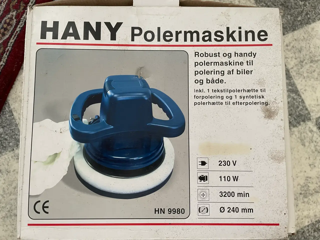 Billede 1 - HANY Polermaskine