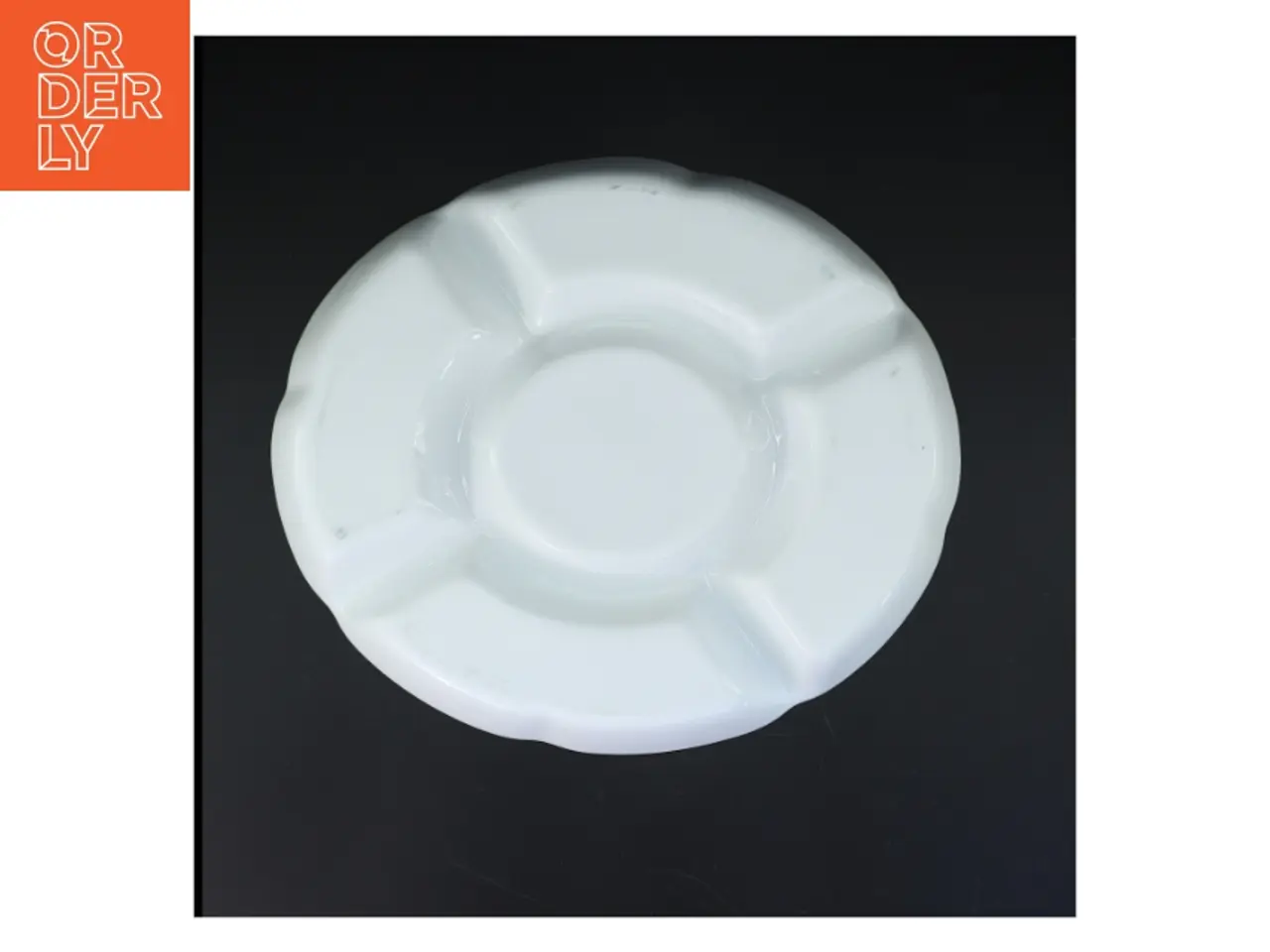 Billede 3 - Rund keramisk serveringsfad (str. Ø 32 cm)