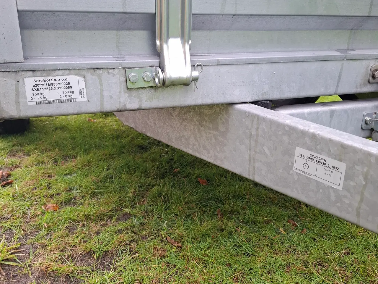 Billede 5 - Trailer med Tip Neptun 750kg