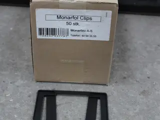 Monarfol Clips 50 stk KUN 250,-/kasse