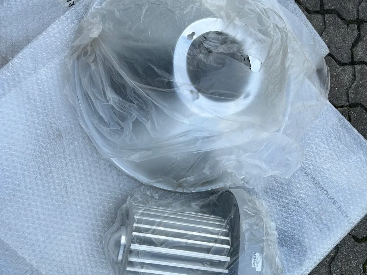 Billede 1 - 2 Stk Highbay Bridgelux Cob Loftlampe 100W