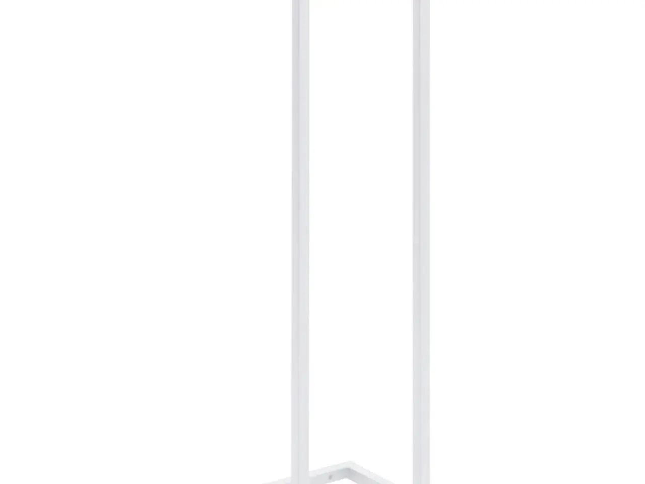 Billede 2 - Håndklædeholder 25x20x95 cm stål hvid