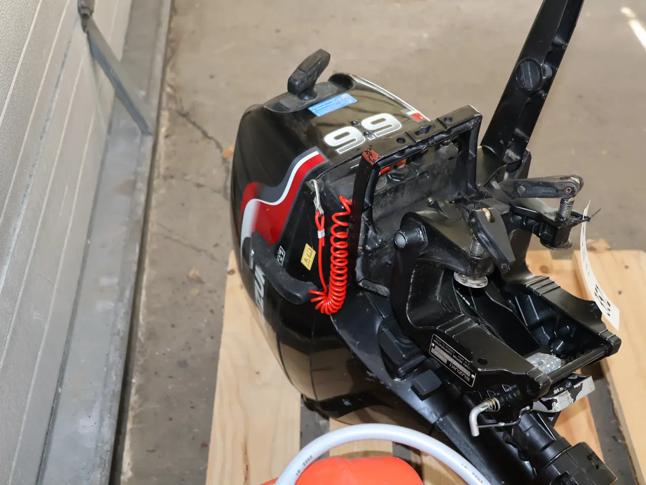 Billede 5 - 9,9HK Suzuki påhængsmotor m/tank, (kort ben)
