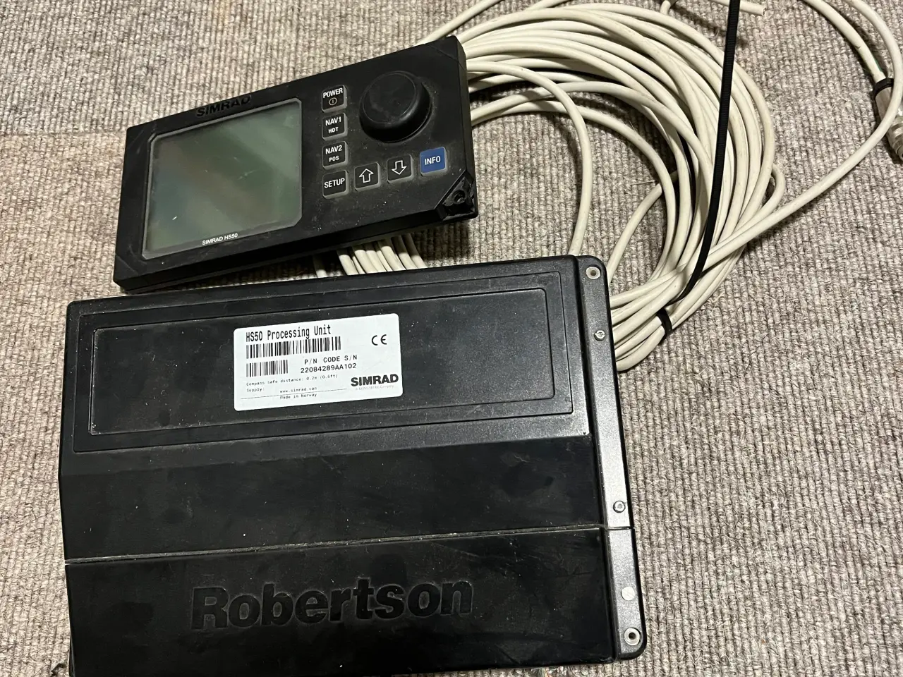 Billede 3 - simrad autopilot HS50