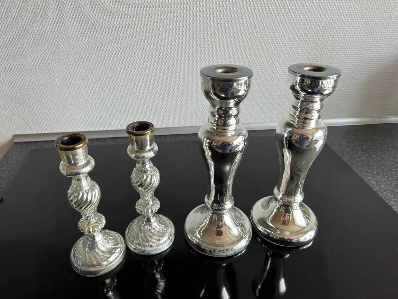 Billede 1 - 2 sæt lysestager