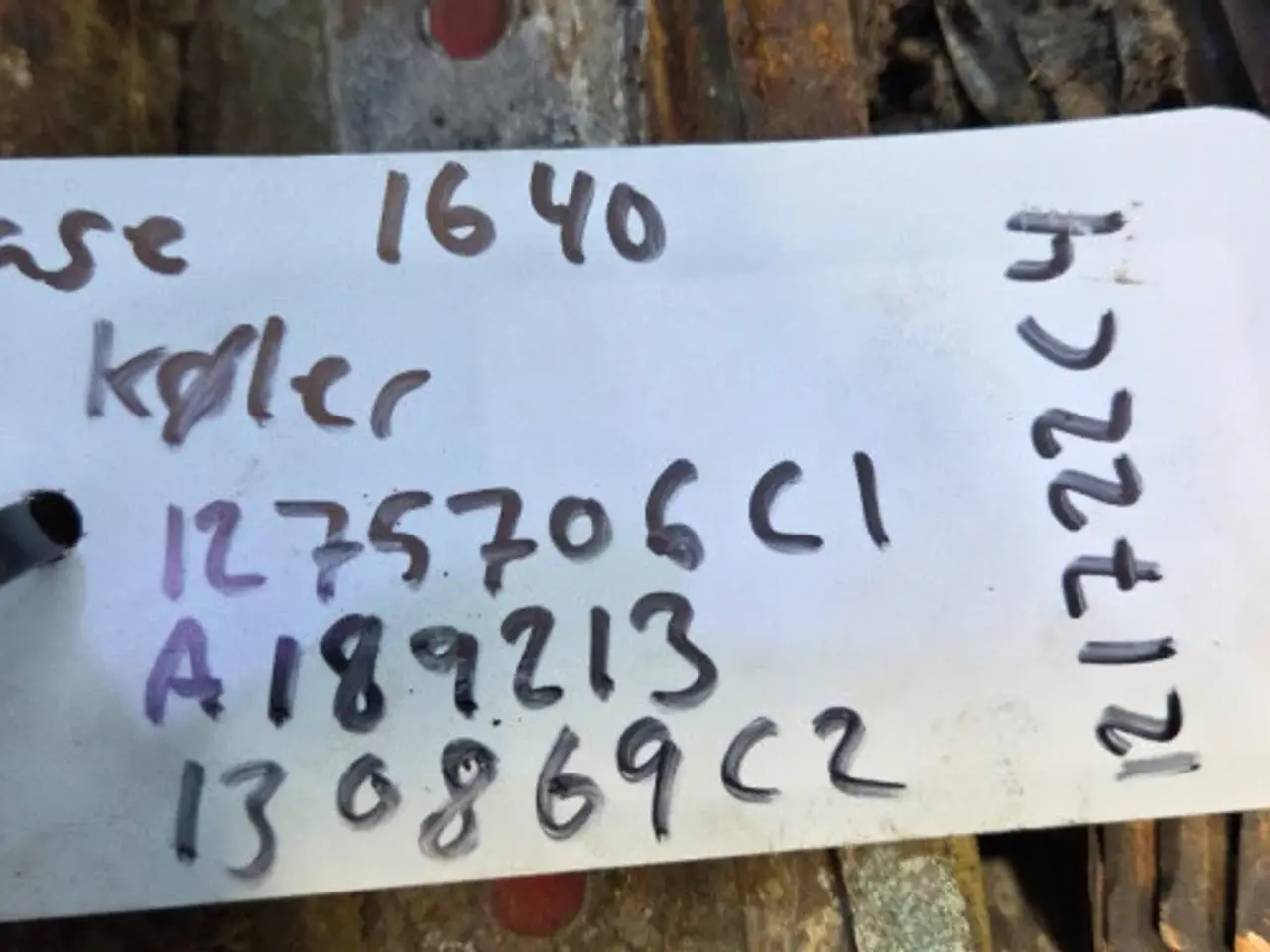 Billede 16 - Case 1640 Køler 1275706C1