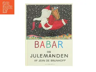 Babar og Julemanden billedbog fra Carlsen if af Jean de Brunhoff (Bog)