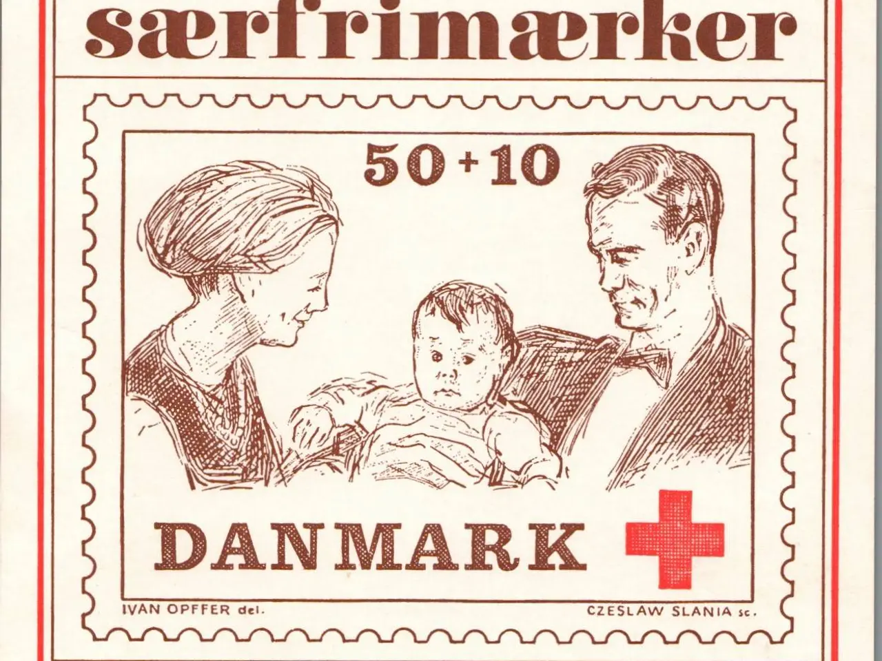 Billede 1 - Benyt Dansk Røde Kors Særfrimærker - Plakat A 4